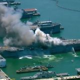 Dozens Injured After Fire Erupts on Navy Ship; Crews Continue to Battle Stubborn Blaze