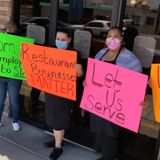 'Let us serve': Las Cruces restaurant owners, servers protest New Mexico dining restrictions - KVIA