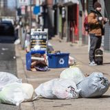 Trash and recycling pick-up will be a day late this week