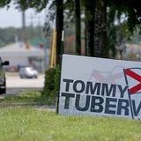 Former Auburn football coach and Trump favorite Tommy Tuberville wins the Alabama GOP Senate primary