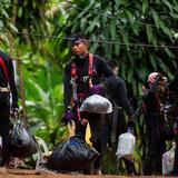 With 8 boys out, rescuers retool for final push to free those still trapped in Thai cave