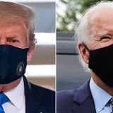 Biden Slams Trump After President Is Seen Wearing Face Mask for First Time: He &#39;Wasted Four Months&#39;