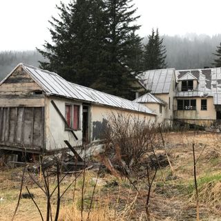 The abandoned building in Seward where the first Alaska flag flew will come down - Alaska Public Media