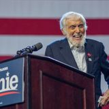 Dick Van Dyke Hams It Up At Bernie Sanders Rally, Crowd Chants 'We Love Dick'