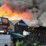 Fire destroys several businesses in downtown Gardiner