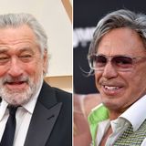 Mickey Rourke Threatens 'Punk Ass' Robert De Niro on Instagram, Reignites 30-Year Feud