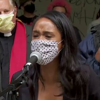 "F*** THE PEACEFUL PROTESTS" Shouts Angry BLM Leader At Portland Rally (VIDEO)