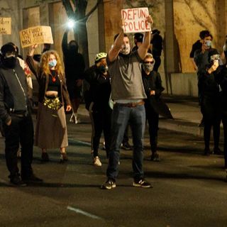 After a Portland Police Association office is set on fire, Trump and the mayor blame each other for more unrest | CNN