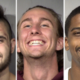 PD: 4 men were arrested during a protest in downtown Phoenix Saturday night