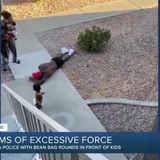 Mesa SWAT shoots man with multiple bean bag rounds in front of children while serving warrant