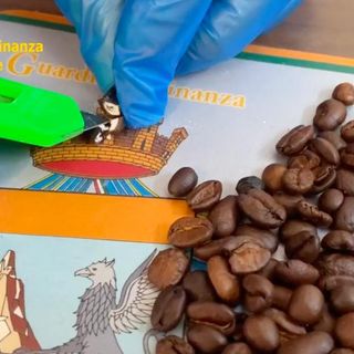 Police in Italy find shipment of coffee beans stuffed with cocaine