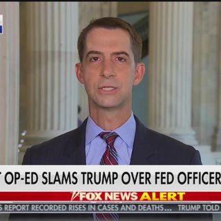 Tom Cotton: Portland Protesters Are Just Like Confederate ‘Insurrectionists’