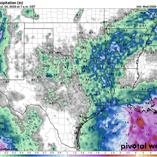 Tropical disturbance will bring heavy rain to Texas this weekend