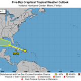 Tropical disturbance may develop in the Gulf this week