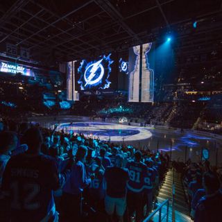 Tesla coil, cannon and Ric Flair: How the NHL is creating home ice in the hubs