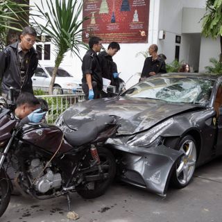 A Red Bull Heir Who Killed Cop With Ferrari While Drunk Is Now Free to Return to Thailand