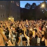 Chicago protesters rally outside mayor’s home to demand defunding of police