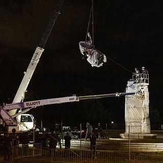 Statues Come Down In Chicago And Virginia State Capitol