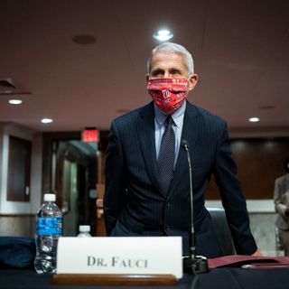"I am in a risk category": Fauci says he won't be getting on a plane