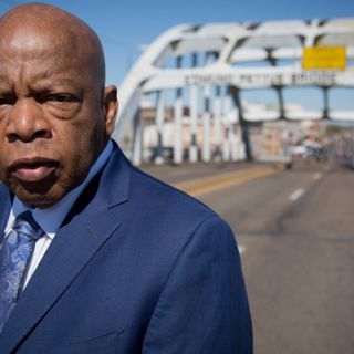 John Lewis to make final journey across Edmund Pettus Bridge in procession