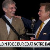 Regis Philbin's final resting place will be Notre Dame campus