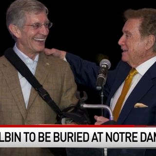 Regis Philbin's final resting place will be Notre Dame campus