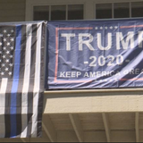 Boise couple finds home vandalized over Trump flag