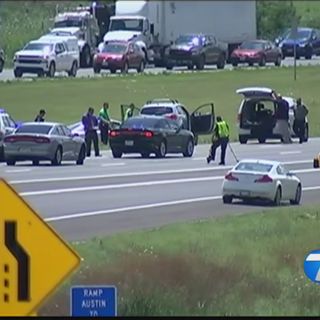 1 killed as gunfire erupts on I-75 near Austin Landing, 3 detained