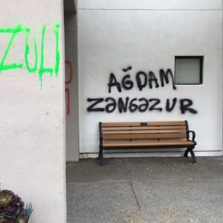 SF Armenian School and Adjacent Community Center Vandalized With Curse Words, Ethnic Slurs