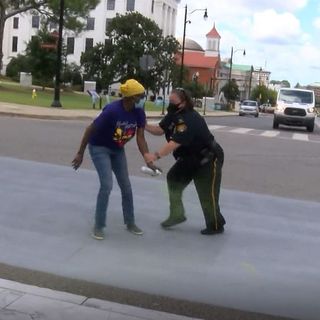 Police: Detained protesters released after painting street in front of state Capitol