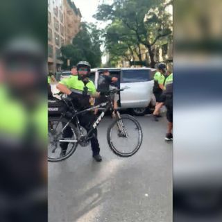 Video Shows Protester Being Pulled Into Unmarked NYPD Warrants Squad Van