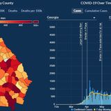 Georgia revamps virus maps, charts that critics said were confusing