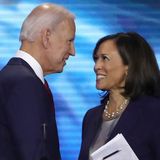 Joe Biden spotted with Kamala Harris talking points as VP speculation mounts