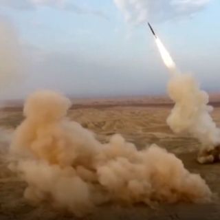 Iran launches underground ballistic missiles during exercise