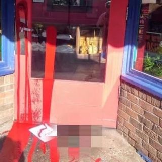 Silver City restaurant vandalized with red paint and dead animal