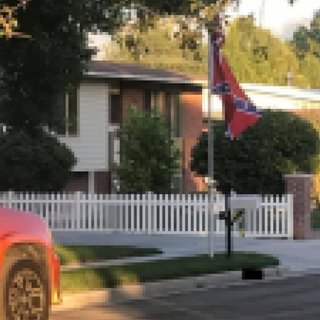 Confederate flag spotted at Utah officer’s home