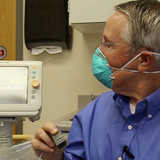 UAMS doctor tests how wearing a mask impacts oxygen intake