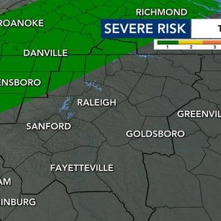 Storms expected Thursday; Northern NC counties at risk for severe weather :: WRAL.com