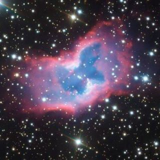 This massive cosmic butterfly is pure galactic eye candy