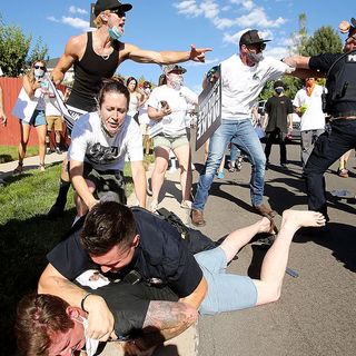 Protesters arrested in clash with Cottonwood Heights police