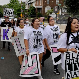 Two protesters arrested while chalking ‘Black Pre-Born Lives Matter’ on sidewalk