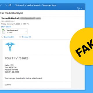 Hackers Send Fake HIV Results, Coronavirus Emails To Infect Computers