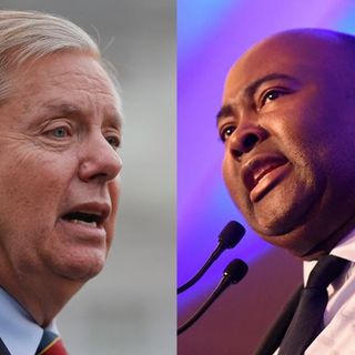 Is the Senate race between Graham and Harrison a toss-up?