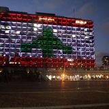 Tel Aviv lights up its city hall with the Lebanese flag in a sign of solidarity | CNN