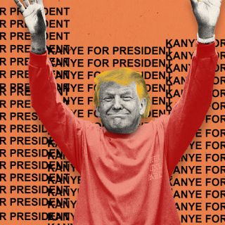 Trump Cheers on Kanye’s Bid but His Pollster Says It Could Backfire