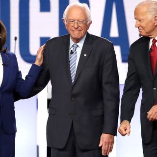 Biden Needs a VP. Kamala Suddenly Sounds More Like Bernie.