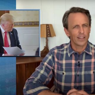 Seth Meyers: 'Even a Therapist Would Be Too Challenging for Trump' (Video)