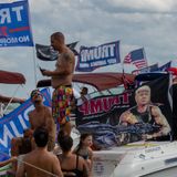 ‘Trumptilla’: Supporters hold boat rallies for US President Trump