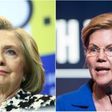 Clinton and Warren speaking the same night at Dem convention