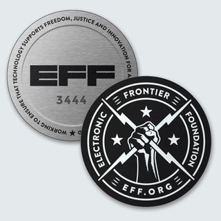 Final Weekend for EFF's 30th Anniversary Challenge Coin